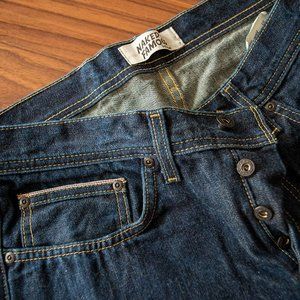 Naked & Famous Men's Japanese selvedge denim
